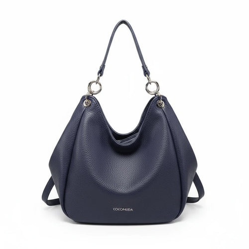 Borsa a sacco firmato COCONUDA Colletion donna spalla a tracolla simil pelle
