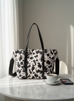 Borsa a fantasia animalier leopard firmata COCONUDA Colletion donna spalla a tracolla simil pelle nuova shopping (Copia)