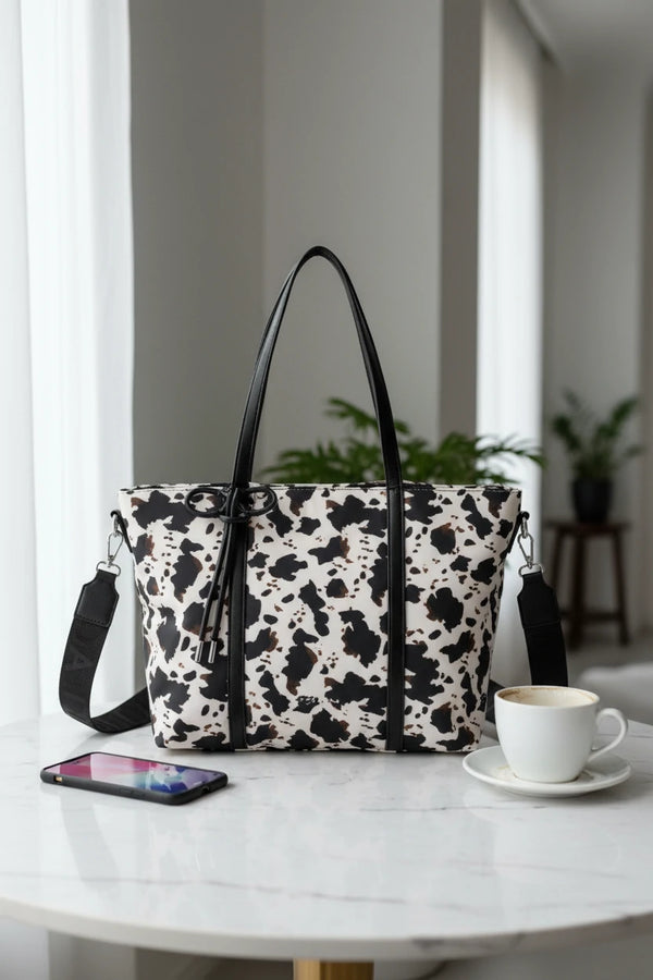 Borsa a fantasia animalier leopard firmata COCONUDA Colletion donna spalla a tracolla simil pelle nuova shopping (Copia)