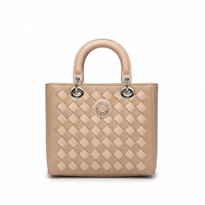 Borsa bauletto Coveri World simil pelle intrecciata