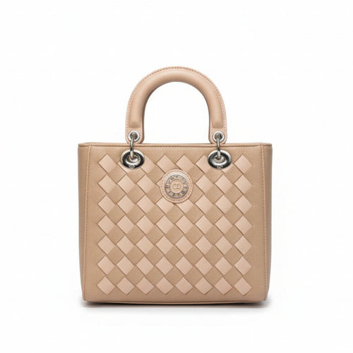 Borsa bauletto Coveri World simil pelle intrecciata