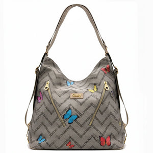 Coveri Active 2in1 borsa zaino LIMITED EDITION fantasia farfalle