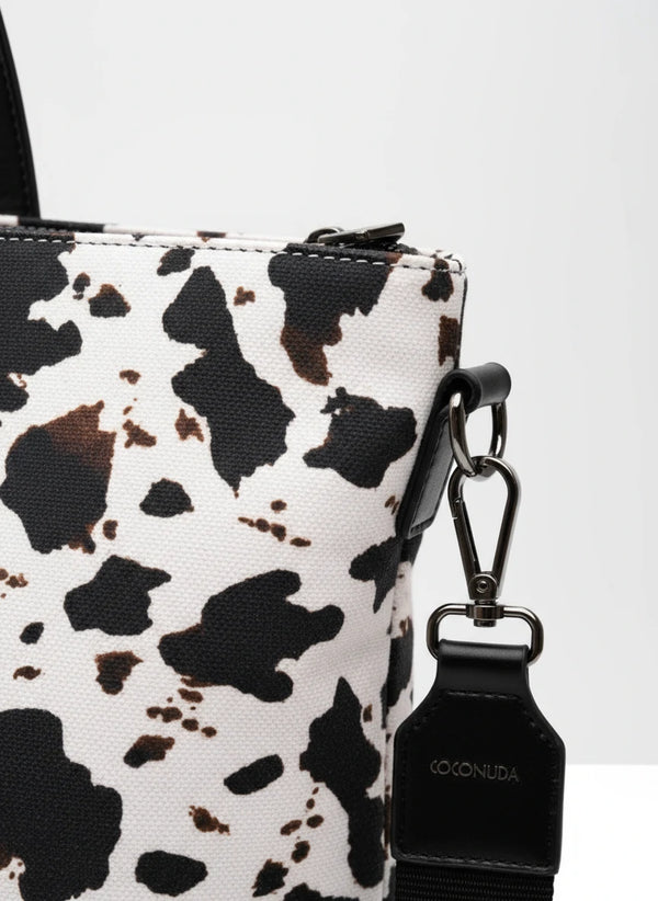 Borsa a fantasia animalier leopard firmata COCONUDA Colletion donna spalla a tracolla simil pelle nuova shopping (Copia)