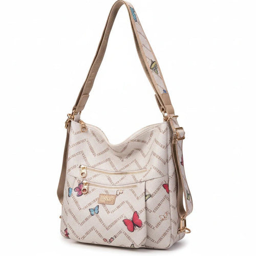 Coveri Active 2in1 borsa zaino LIMITED EDITION fantasia farfalle