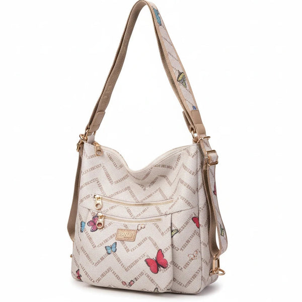 Coveri Active 2in1 borsa zaino LIMITED EDITION fantasia farfalle