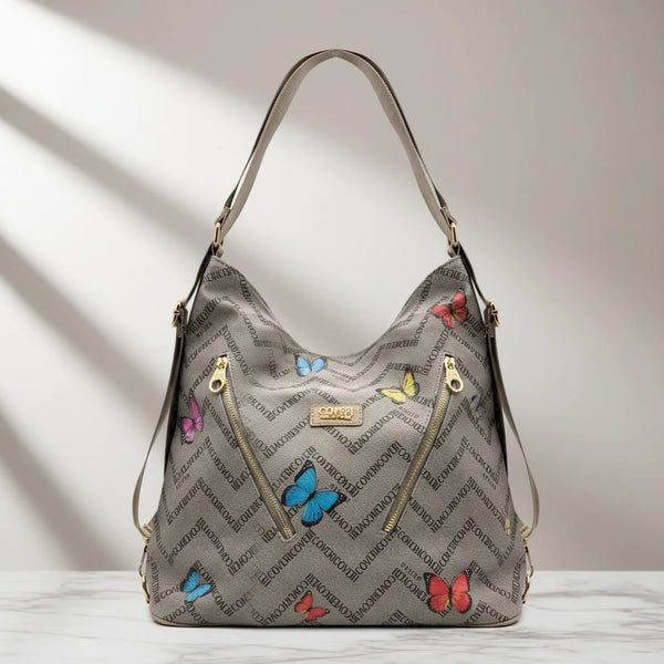 Coveri Active 2in1 borsa zaino LIMITED EDITION fantasia farfalle