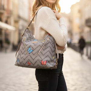 Coveri Active 2in1 borsa zaino LIMITED EDITION fantasia farfalle