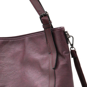 Borsa firmata Nazareno Gabirelli donna spalla shopping capiente simil pelle venata coconuda