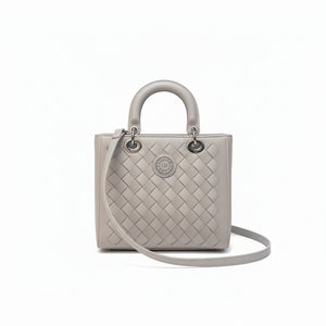 Borsa bauletto Coveri World simil pelle intrecciata