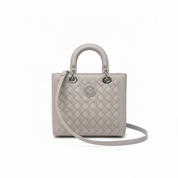 Borsa bauletto Coveri World simil pelle intrecciata