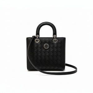 Borsa bauletto Coveri World simil pelle intrecciata