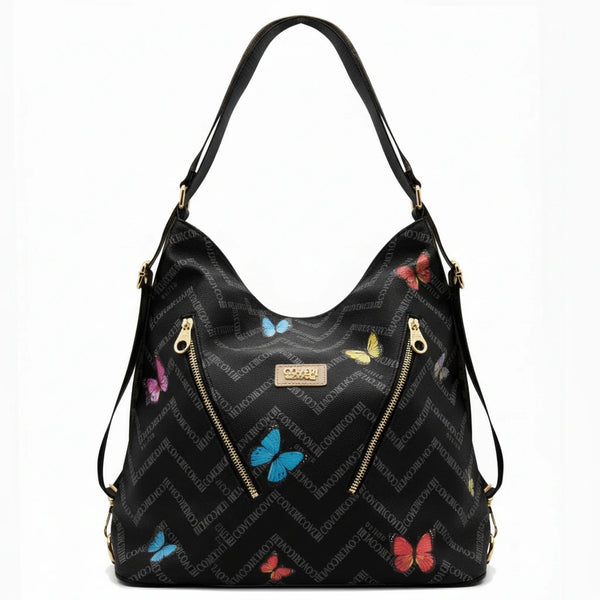 Coveri Active 2in1 borsa zaino LIMITED EDITION fantasia farfalle