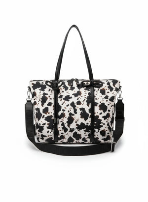 Borsa a fantasia animalier leopard firmata COCONUDA Colletion donna spalla a tracolla simil pelle nuova shopping (Copia)