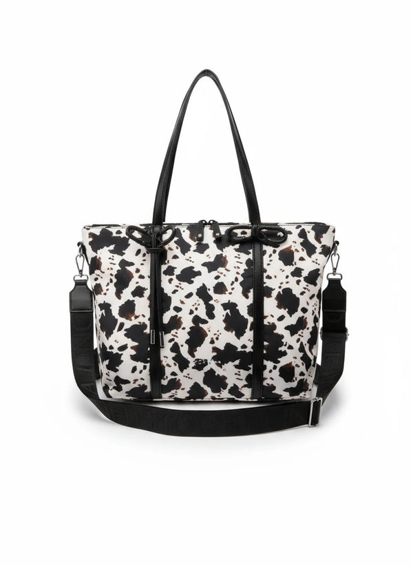 Borsa a fantasia animalier leopard firmata COCONUDA Colletion donna spalla a tracolla simil pelle nuova shopping (Copia)