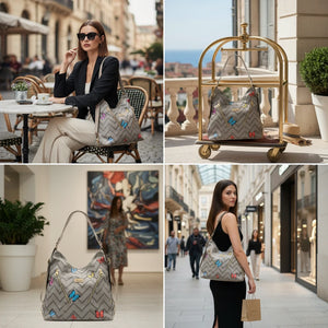 Coveri Active 2in1 borsa zaino LIMITED EDITION fantasia farfalle