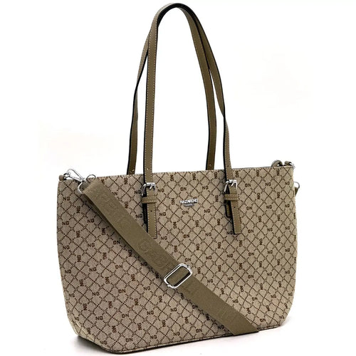 NAZARENO GABRIELLI - Borsa Borsa Shopper Nazareno Gabrielli Monogram con Tracolla