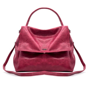 NAZARENO GABRIELLI - Borsa multitasche firmata giornaliera elegante 3 zip platta bauletto capiente