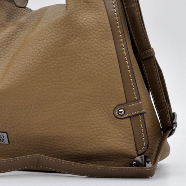 Borsa a sacco firmata ENRICO COVERI Colletion donna spalla a tracolla simil pelle