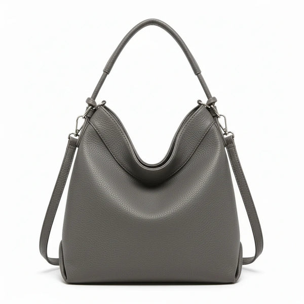 La Amurusa - Borsa firmata Gyoiamea sacco a spalla secchio simil pelle mono manico capiente