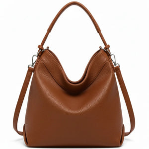 La Amurusa - Borsa firmata Gyoiamea sacco a spalla secchio simil pelle mono manico capiente