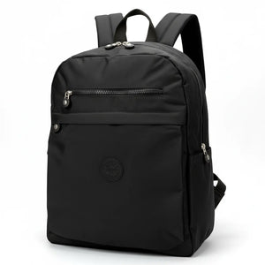 Zaino Donna in Nylon Impermeabile Multitasche  Leggero e Resistente, Tessuto Effetto Stropicciato. Ideale per Scuola, Viaggio e Lavoro