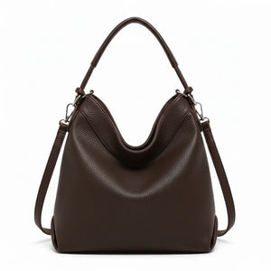 La Amurusa - Borsa firmata Gyoiamea sacco a spalla secchio simil pelle mono manico capiente