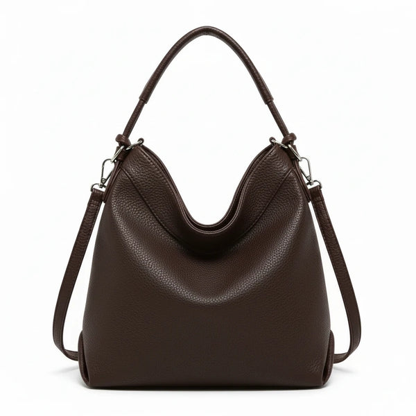 La Amurusa - Borsa firmata Gyoiamea sacco a spalla secchio simil pelle mono manico capiente