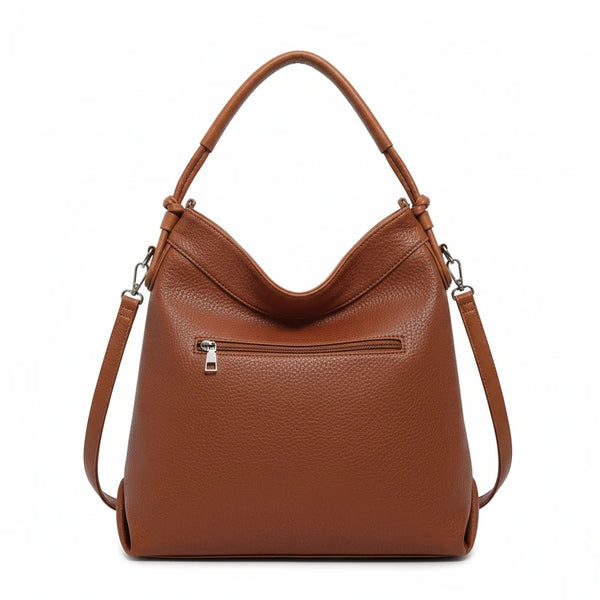 La Amurusa - Borsa firmata Gyoiamea sacco a spalla secchio simil pelle mono manico capiente