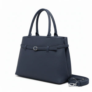 La Paciusa - Borsa firmata Gyoiamea a spalla bauletto tracolla casual simil pelle cinghia cintura