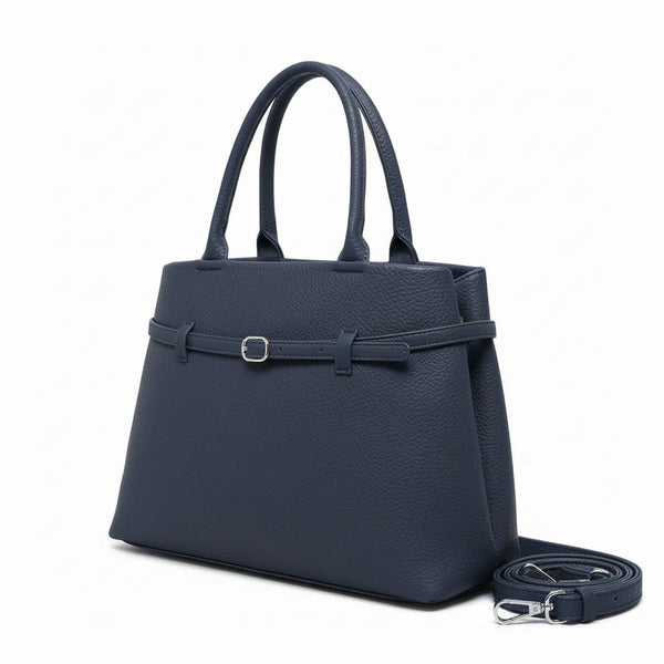 La Paciusa - Borsa firmata Gyoiamea a spalla bauletto tracolla casual simil pelle cinghia cintura