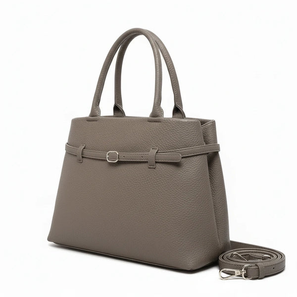 La Paciusa - Borsa firmata Gyoiamea a spalla bauletto tracolla casual simil pelle cinghia cintura