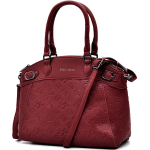 Borsa bauletto donna SWEET YEARS in simil pelle pregiata tasche con cerniera fantasia logata