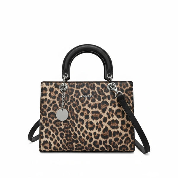 Zebrata bag - Borsa firmata GYOIAMEA tote borsetta rigida simil pelle fantasia animalier