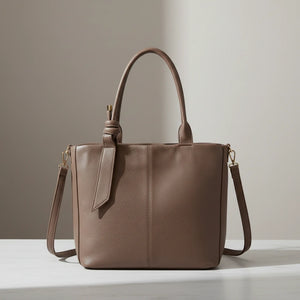 La SignoraBorsa - Borsa firmata Gyoiamea shopping a spalla manici nodo simil pelle