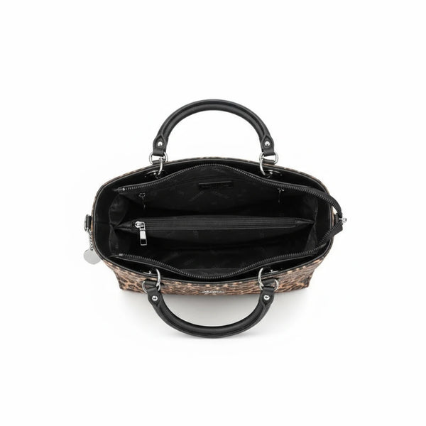 Zebrata bag - Borsa firmata GYOIAMEA tote borsetta rigida simil pelle fantasia animalier