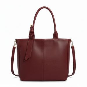 La SignoraBorsa - Borsa firmata Gyoiamea shopping a spalla manici nodo simil pelle