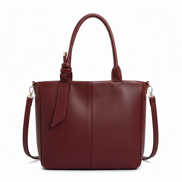 La SignoraBorsa - Borsa firmata Gyoiamea shopping a spalla manici nodo simil pelle