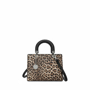 Zebrata bag - Borsa firmata GYOIAMEA tote borsetta rigida simil pelle fantasia animalier