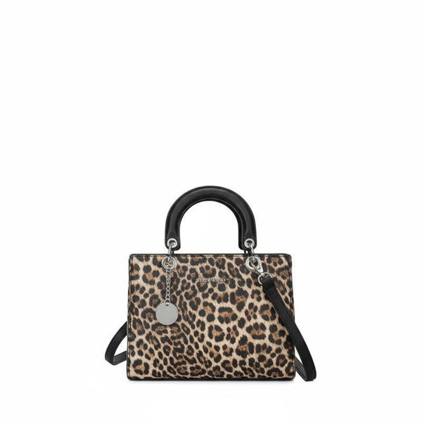 Zebrata bag - Borsa firmata GYOIAMEA tote borsetta rigida simil pelle fantasia animalier