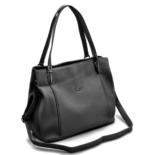 Borsa shopping bauletto Coveri elegante casual capiente unica tinta nuovo
