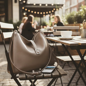 Valentini - Borsa firmata a sacco spalla mono manico simil pelle secchio grande elegante capiente