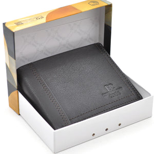 Portafoglio vera pelle uomo firmato COVERI CONTENPORARY porta carte ribaltina morbido