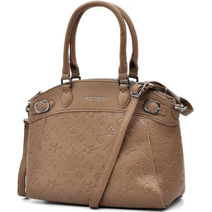Borsa bauletto donna SWEET YEARS in simil pelle pregiata tasche con cerniera fantasia logata