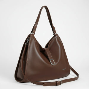 Valentini - Borsa firmata a sacco spalla mono manico simil pelle secchio grande elegante capiente