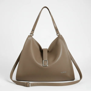 Valentini - Borsa firmata a sacco spalla mono manico simil pelle secchio grande elegante capiente