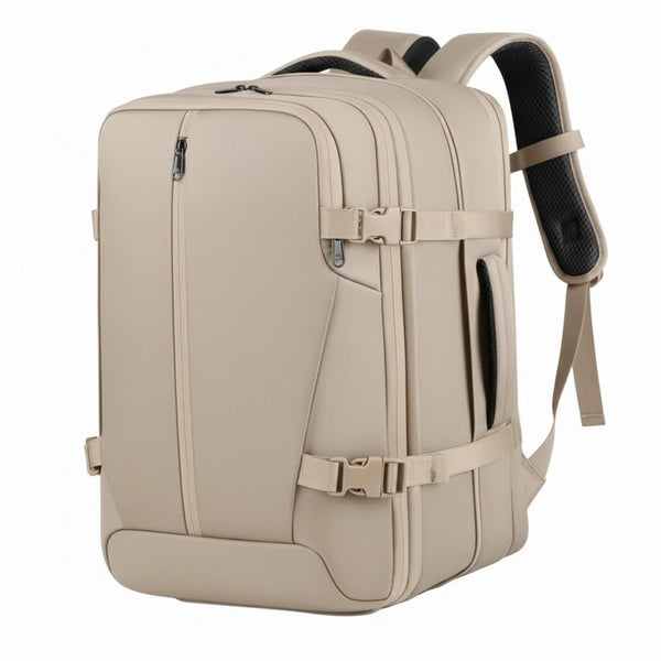 Asterio - Zaino AirPack Pro Antifurto tasca sotto vuoto Impermeabile USB Capiente Viaggio cabina aereo