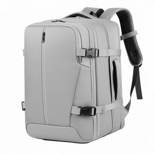 Asterio - Zaino AirPack Pro Antifurto tasca sotto vuoto Impermeabile USB Capiente Viaggio cabina aereo