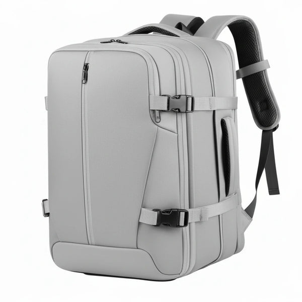 Asterio - Zaino AirPack Pro Antifurto tasca sotto vuoto Impermeabile USB Capiente Viaggio cabina aereo