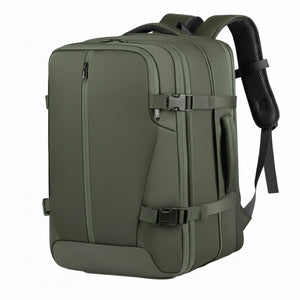 Asterio - Zaino AirPack Pro Antifurto tasca sotto vuoto Impermeabile USB Capiente Viaggio cabina aereo