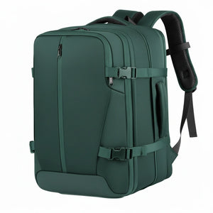 Asterio - Zaino AirPack Pro Antifurto tasca sotto vuoto Impermeabile USB Capiente Viaggio cabina aereo